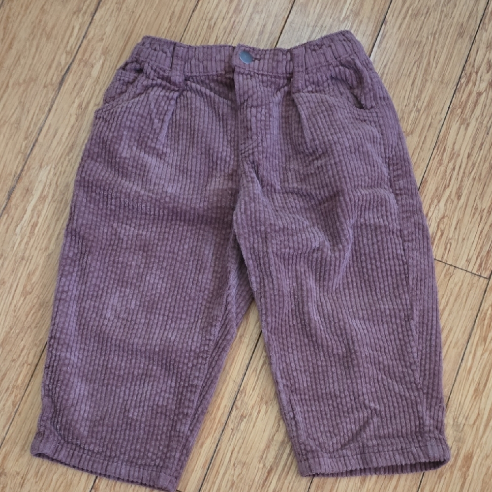 Zara Kids Corduroy Pants in Plum